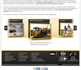 Ron Hull Group Portal - Website Design Graphics
