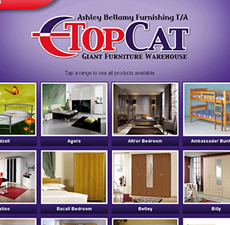 Top Cat Catalogue Internal Website - Chesterfield (Derbyshire) Graphic Design