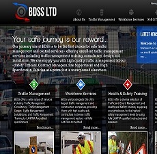BDSS Traffic Safety - Rotherham (South Yorkshire)  Website Graphic Design