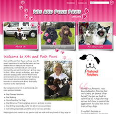 K9s & Posh Paws Website Graphic Design - Wakefield (West Yorkshire) Website Graphic Design