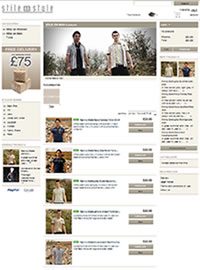 Zooble Website Design for Stile On Style - Chesterfield, Derbyshire