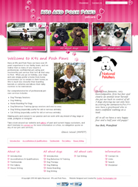 k9s and Posh Paws Website Design