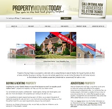 Property Moving Today Website Design