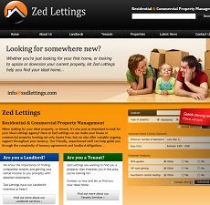 Picture:  Website Design For Mexborough-Based Zed Lettings Ltd