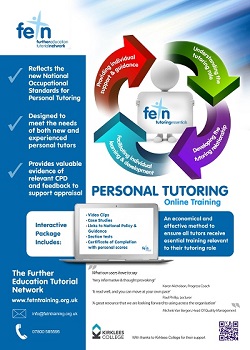 picture:  FETN Tutoring Essentials - online tutoring package leaflet